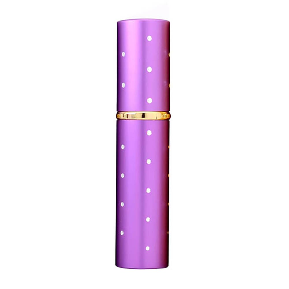 5ML Draagbare Reizen Opslag Flessen Afneembare Navulbare Parfum Lege Verstuiver Spray Fles: Paars