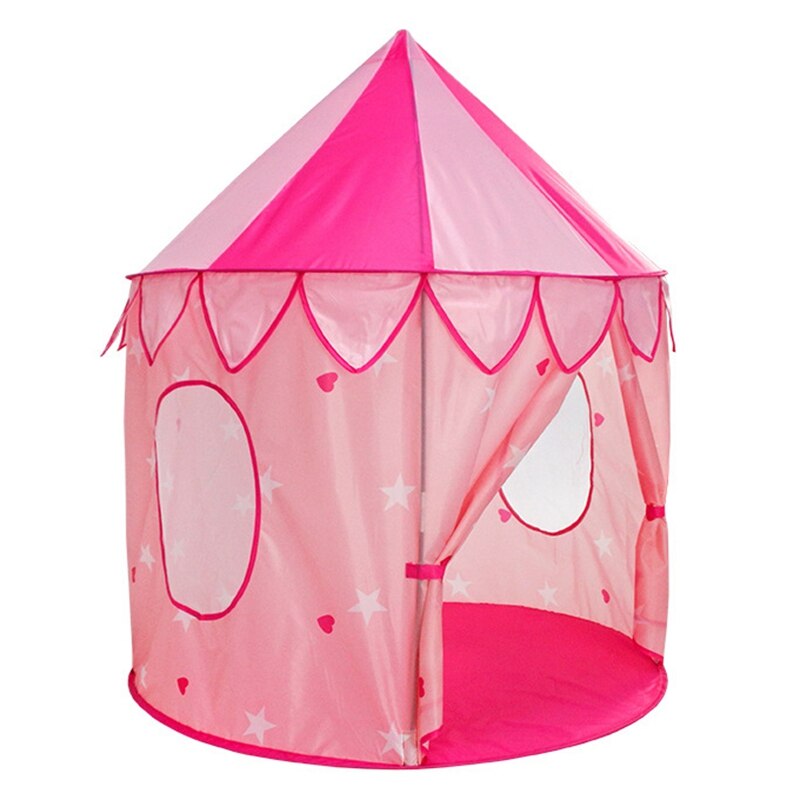 Kids Tent Portable Opvouwbare Kinderen Kids Game Play Tent House Pretend Speelgoed Indoor Outdoor Yurt Kasteel Speelhuisje Speelgoed