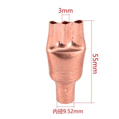 1-5P air conditioner capillary Copper filter flat nozzle refrigeration repair parts: white