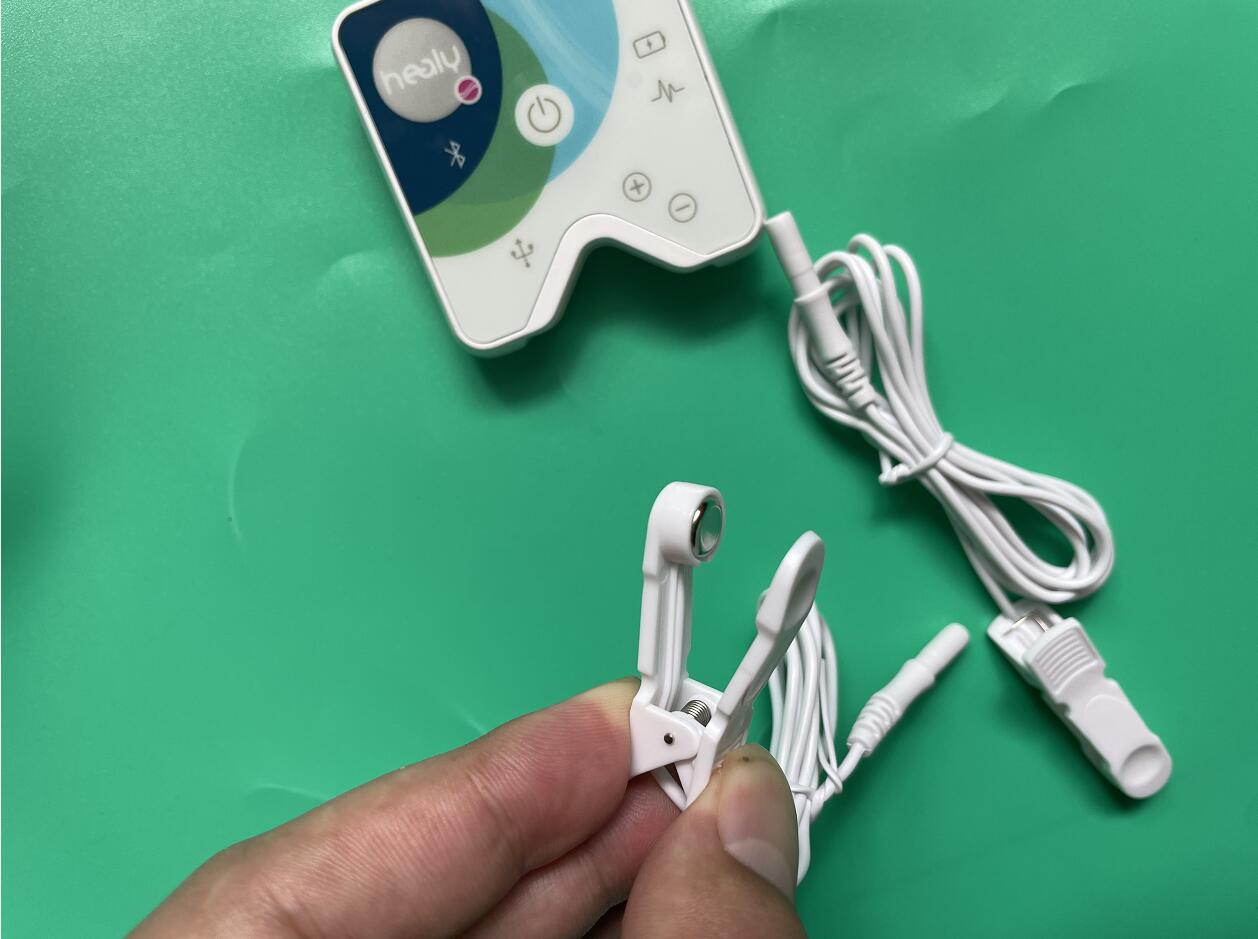 Healy-kompatibles zubehörset (kabel + ohrclips + armbänder + klebeelektrodenpads + Adapter) – sparen sie!