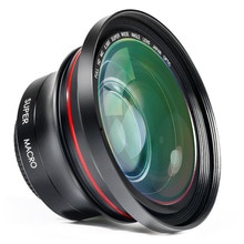Top Deals Ordro Camera Lens Hd 0.39X Super Groothoek Lens Camcorder Video-opname (FS-1)