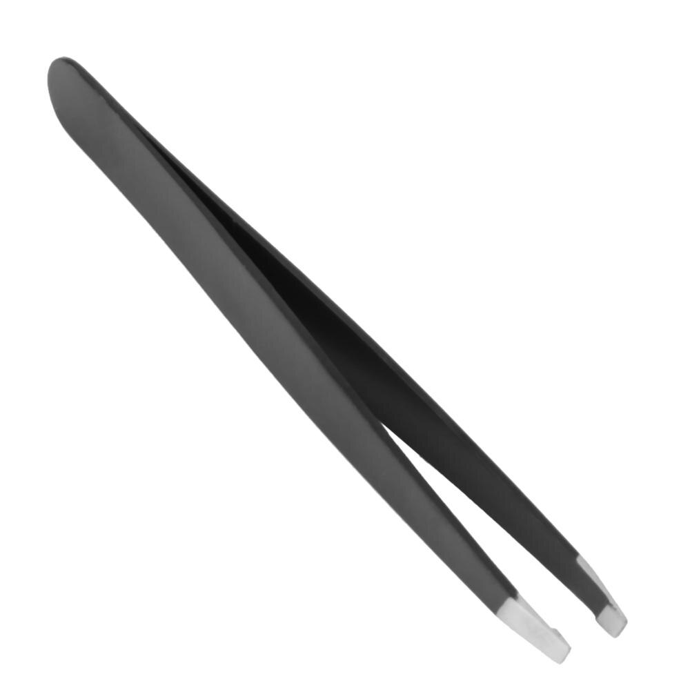 2 in1 antistatiska ögonbryn pincett blackhead remover verktyg ansiktshårborttagning clip rena pormaskar ögonbryn makeup skönhetsverktyg: 03