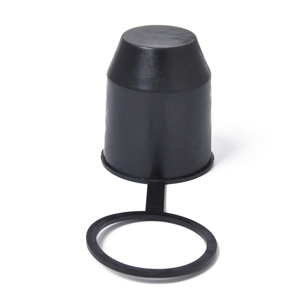 Universal 50mm reboque barra de reboque tampa da esfera tampa da barra de reboque tampa da barra de reboque engate reboque towball proteger acessórios do carro: A