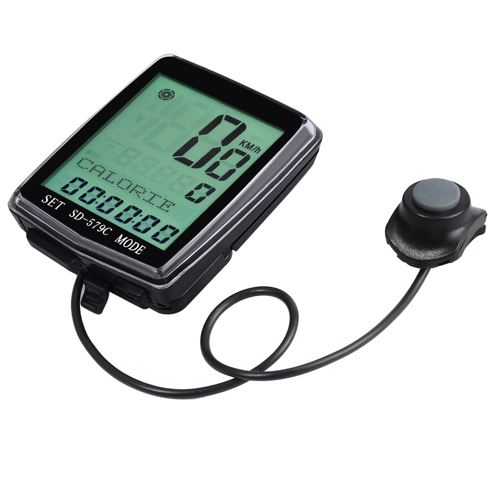 AUTOUTLET for Wireless Bicycle Computer Digital LCD Cycling Speedometer Stopwatch bike computer