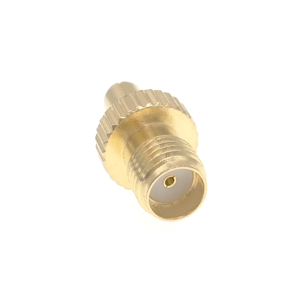 Ts9 hanstik til sma hunstik rf coax stik plating adapter guld