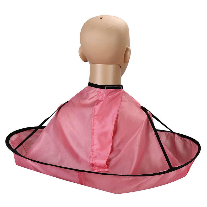 DIY capa de corte de pelo capa de paraguas salón barbería y estilistas de hogar uso para salón Barbero accesorio especial de pelo J #2: Pink