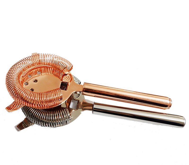 Barware Stainless Steel Commercial Hawthorne Cocktail Bar Strainer