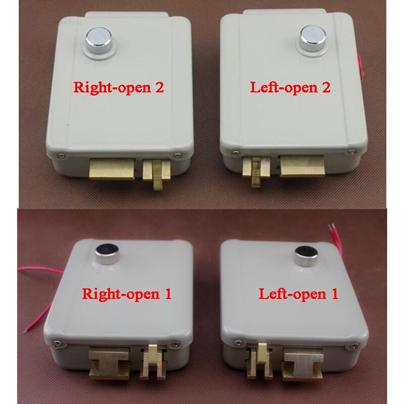12V Electric door lock electronic lock Key cylinder use with Door exit/Doorbell/Intercom/Digital lock/RFID Access control kit