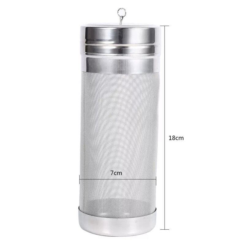 Aeloa Brew Filter-Bierbrouwfilter Micron Roestvrij staal Zelfgemaakte Aeloa Brew Filter-Bierbrouwfilter Micron Roestvrij staal Zelfgemaakte