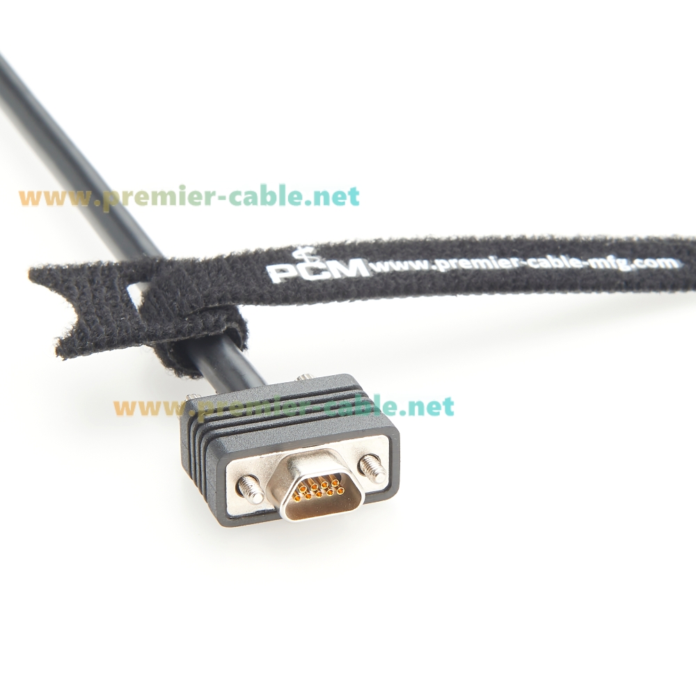 Micro DB9 Male to DB9 Female Industrial Camera tirgger Cable Receptacle Micro DB9 to D-Sub 9Pin Compatible Dell EMC 038-003-084