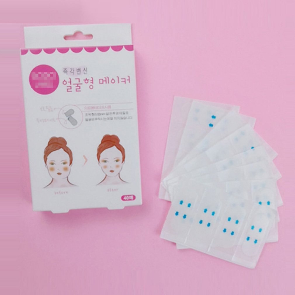 V Face Stickers Facelifting Artifact Invisible Stickers Girl Beauty Supplies