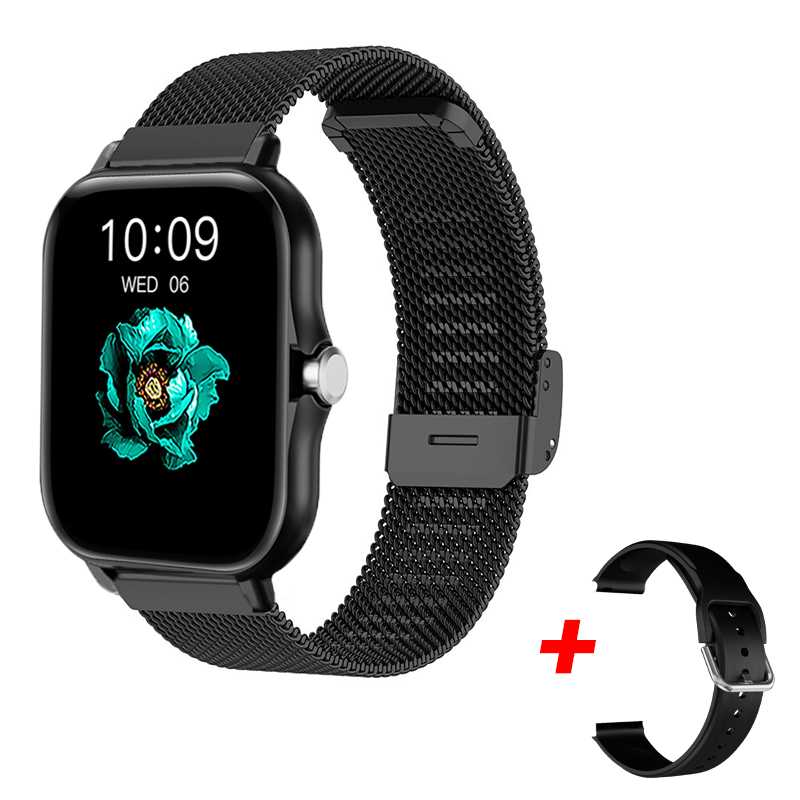 LAXASFIT Y13 Smart Watch con funzione di chiamata Fitness Tracker Cardiofrequenzimetro Sveglia per il monitoraggio degli sport all'aria aperta: YELLOW