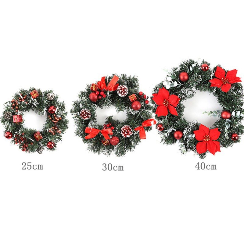 Guirlande lumineuse de noël LED avec batterie, guirlande suspendue pour porte d&#39;entrée, décorations de maison de