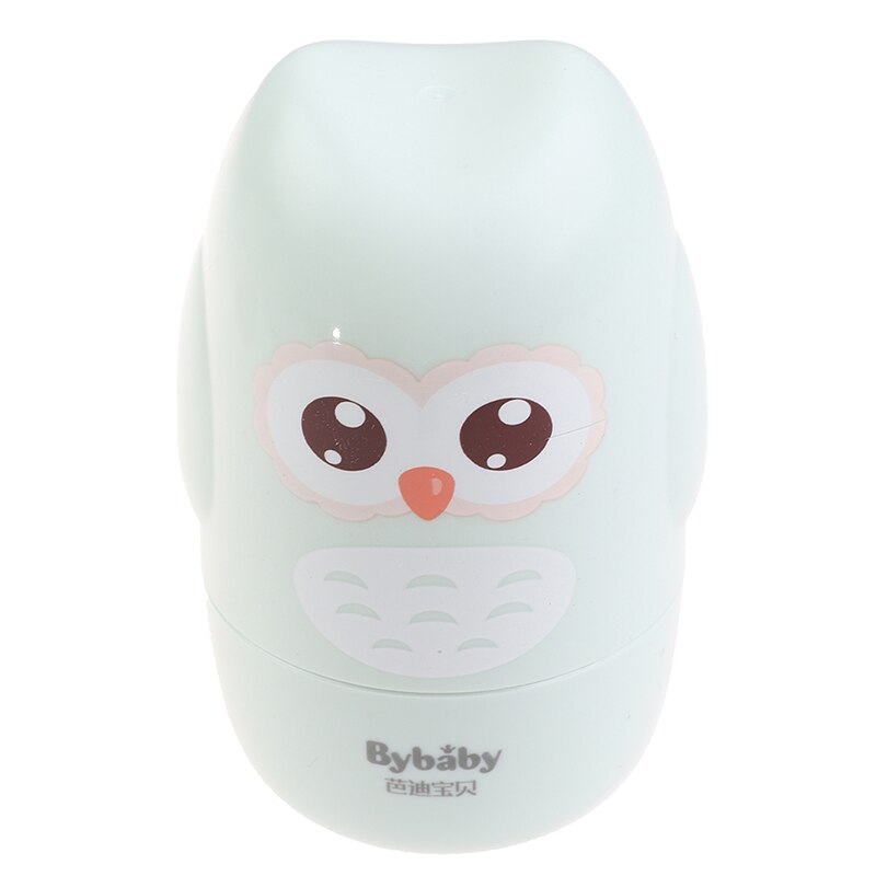 Animal Owl Shape Baby Nail Trimmer Set Nail Care Kit Kid Safe Portable Nail Scissors File Tweezer: Green Owl