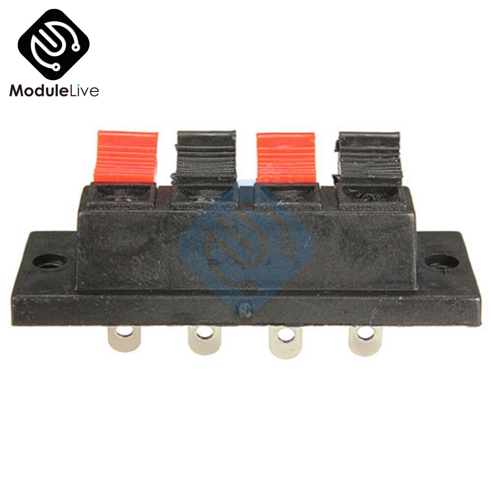 5PCS/Set IMC Single Row 4 Pin 4 Position Speaker Terminal Board Connectors