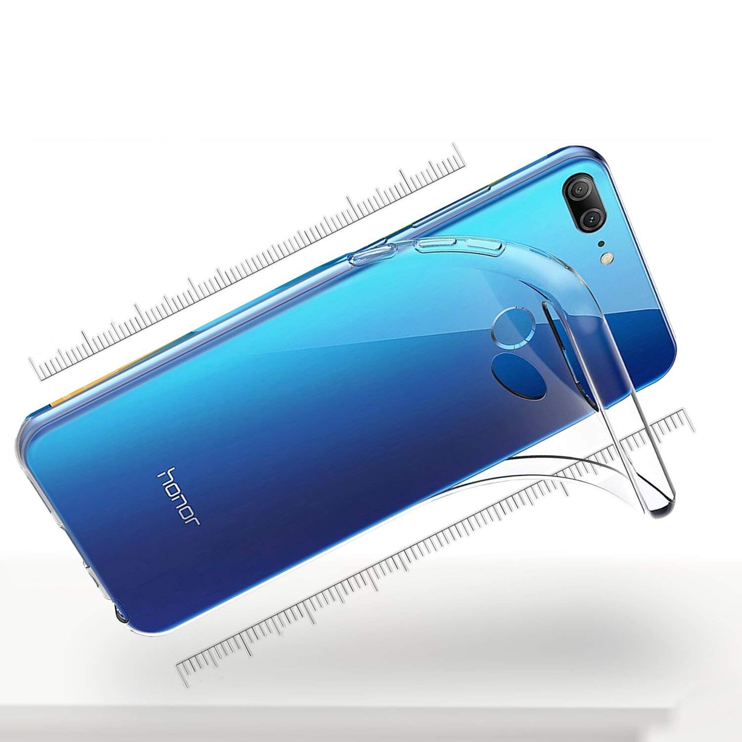 Fall Für Huawei Honor 9 Ehre 9 Lite TPU Silicon Klar Ausgestattet Bumper Soft Case für Honor 9N 9i 9 lite Transparent Zurück Abdeckung