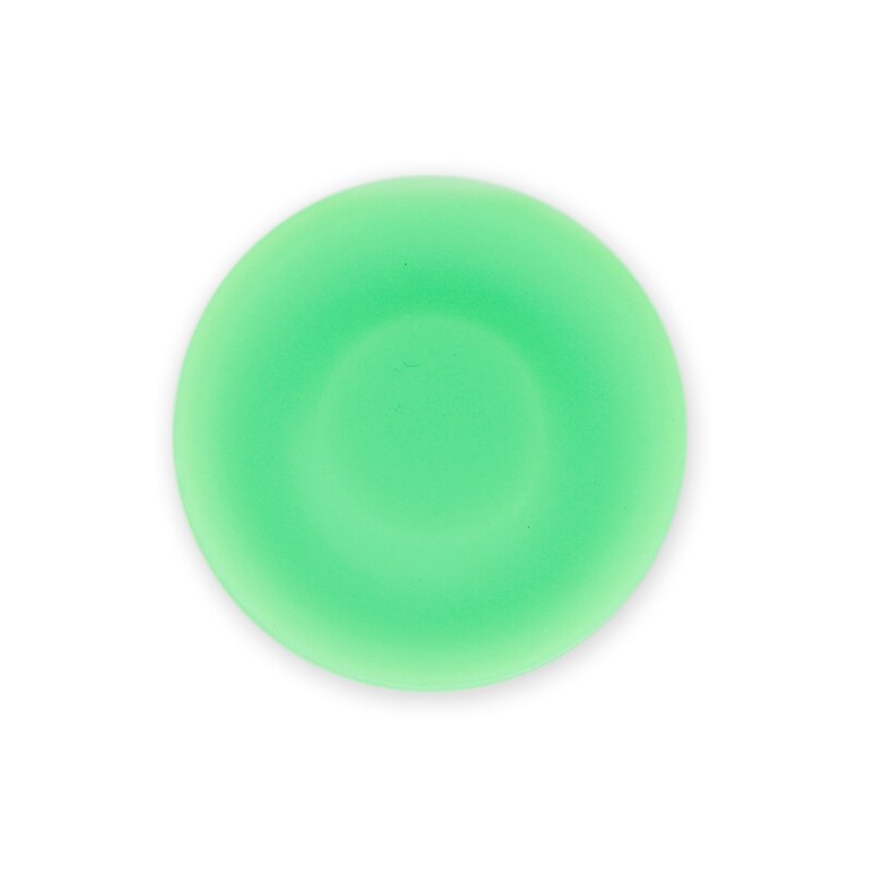 1/2pcs 6 colors Flying Discs parent-child interactive sports circular silicone flying disk game Outdoor sports flying toys: Green