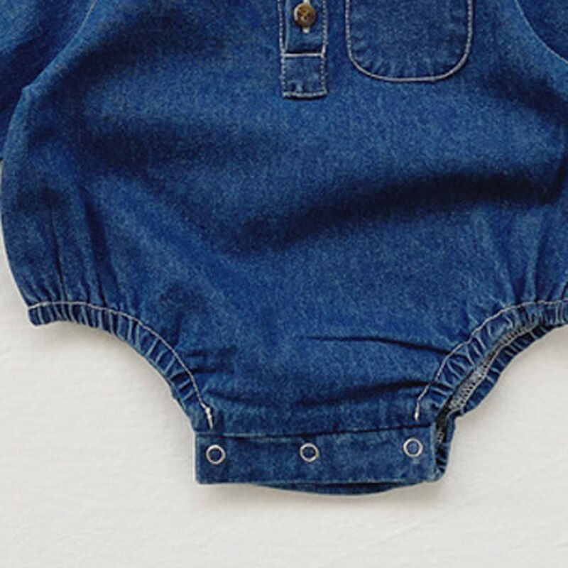 MILANCEL-ropa de primavera para bebé, monos para niño pequeño, Mono vaquero infantil, para niño pequeño de una pieza,