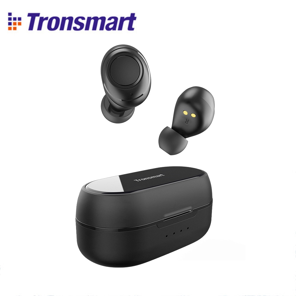 Tronsmart-Auriculares inalámbricos Onyx UV impermeables, cascos Bluetooth libre, TWS, aptX con chip Qualcomm, asistencia de voz, IPX7