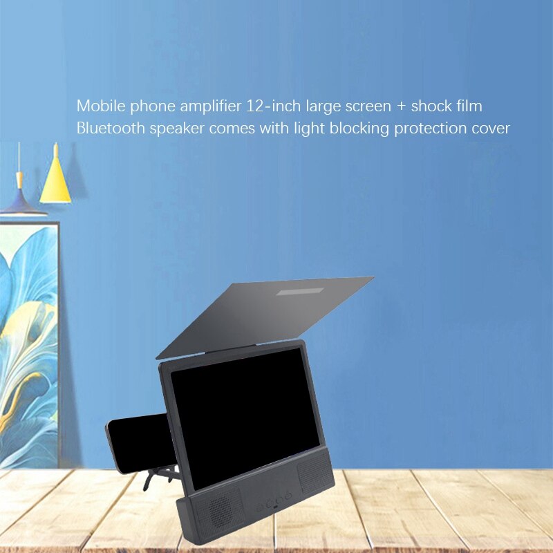 Deosdum Bildschirmlupe 35,6cm Mit Bluetooth Lautsprecher - Handy Vergrößerer