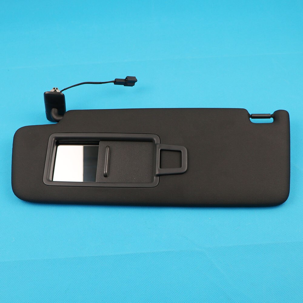 Panneau pare-soleil avant noir avec miroir de maquillage, pour VW Golf 7 SportsVan Jetta MK7 t-cross Passat B8 CC e-golf t-roc, 5GG857552: 5GG857551 LH