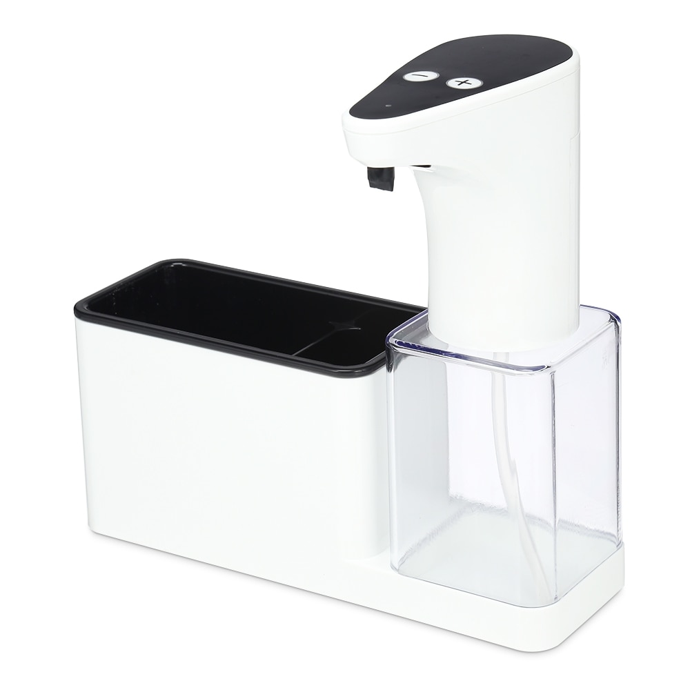 450Ml Infrarood Sensing Automatische Zeepdispenser Met Opslag Functie Shampoo Douchegel Lotion Automatische Zeepdispenser