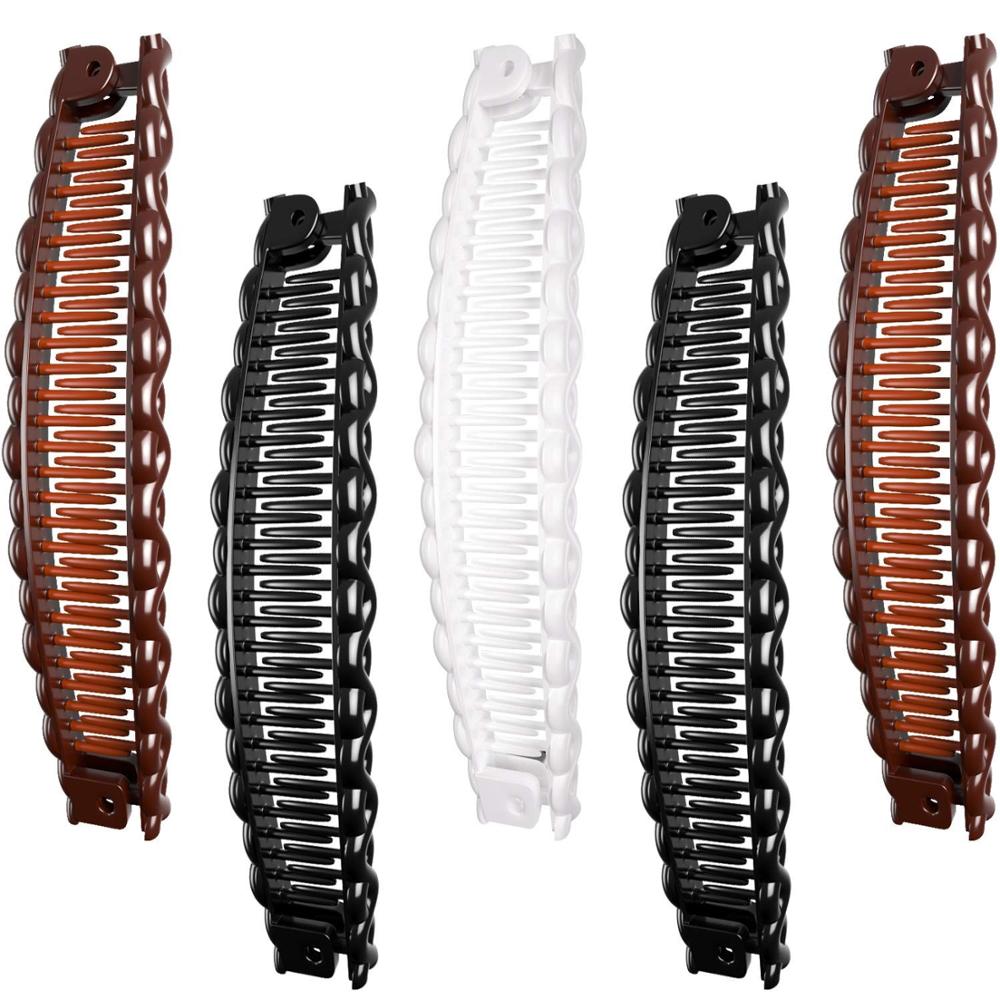 Pinzas para el pelo de Color sólido, pinza Banana para el pelo, pasadores, accesorios para el cabello para mujeres y niñas, pinza para el pelo