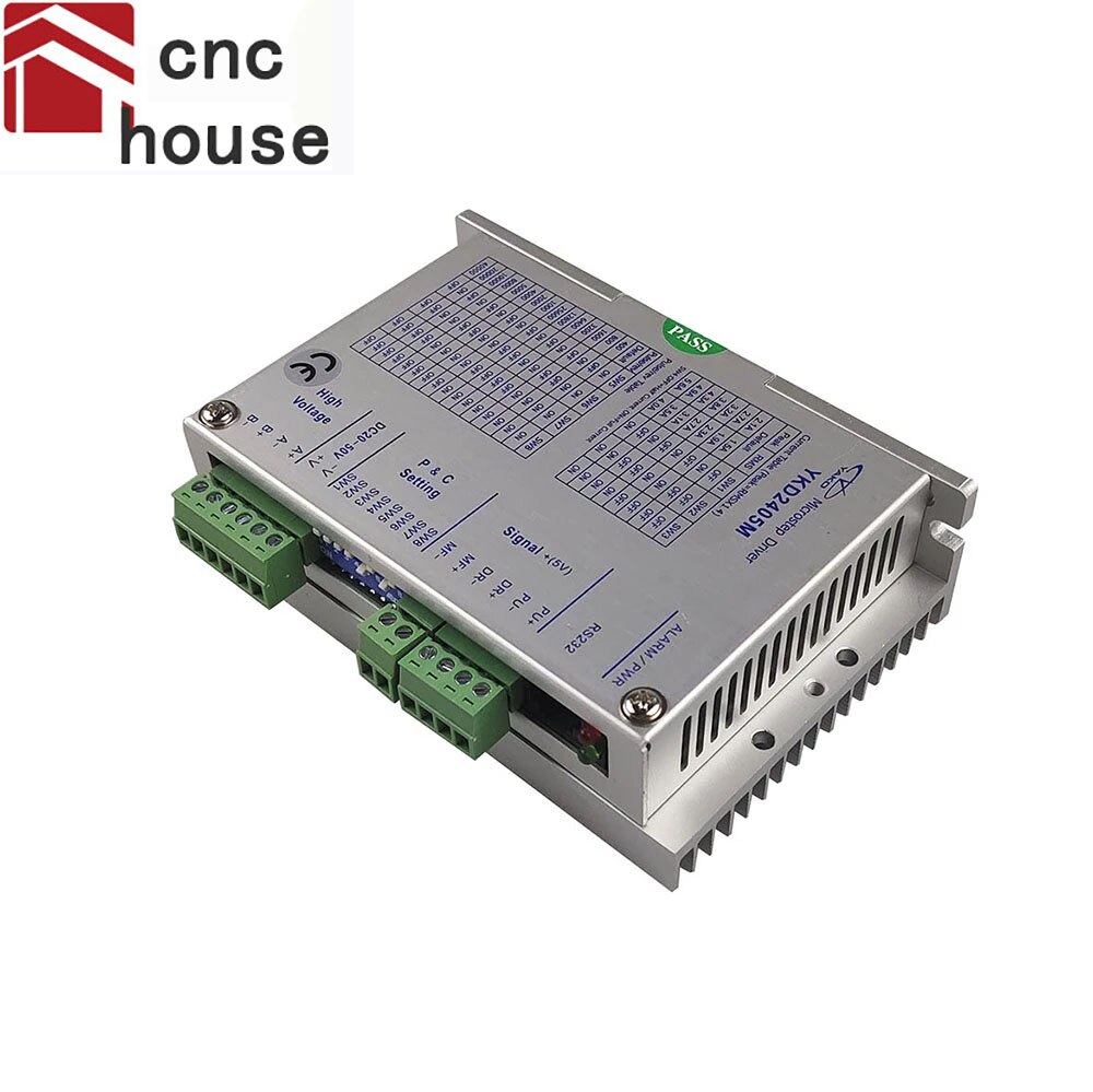 Oorsprong Yako 32 Bit Dsp Digitale Stepper Driver YKD2405M 2 Fase Stap Drive DC20-50V 4.0A Driver Voor 42-86mm Flens Stappenmotor