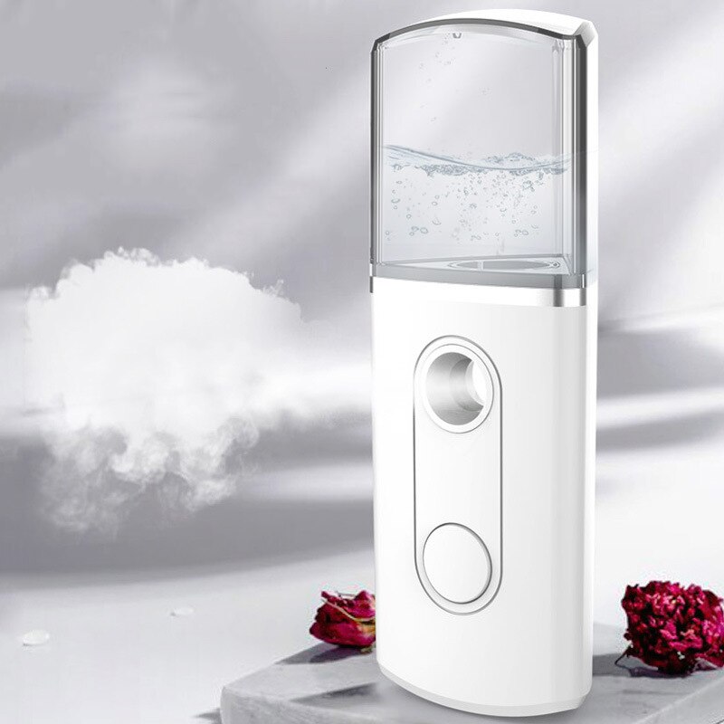 Portable Mini Electric Automatic Alcohol Sprayer Nano Facial Mister Mist USB Rechargeble Alcohol Dispenser Hand Disinfection