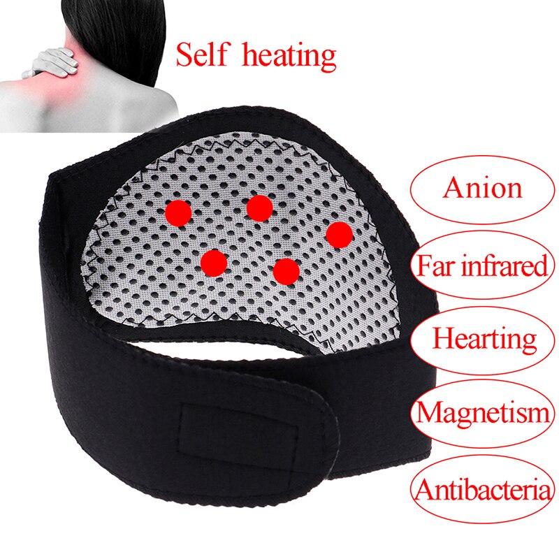 Toermalijn Magnetische Therapie Zelf Verwarming Nek Massager Halswervel Bescherming Spontane Verwarming Belt Neck Massager Body Massager