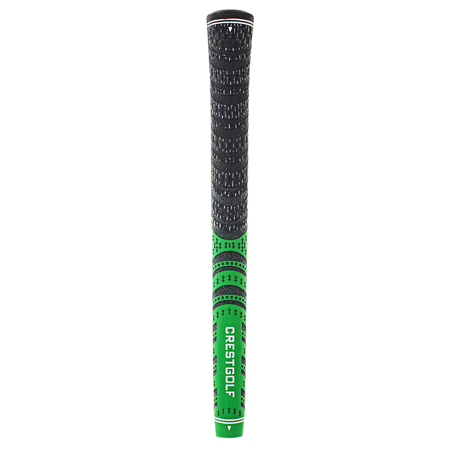 CRESTGOLF Multicolor peso ligero antideslizante de goma tamaño mediano Iron Golf Club Grips: GREEN Midsize