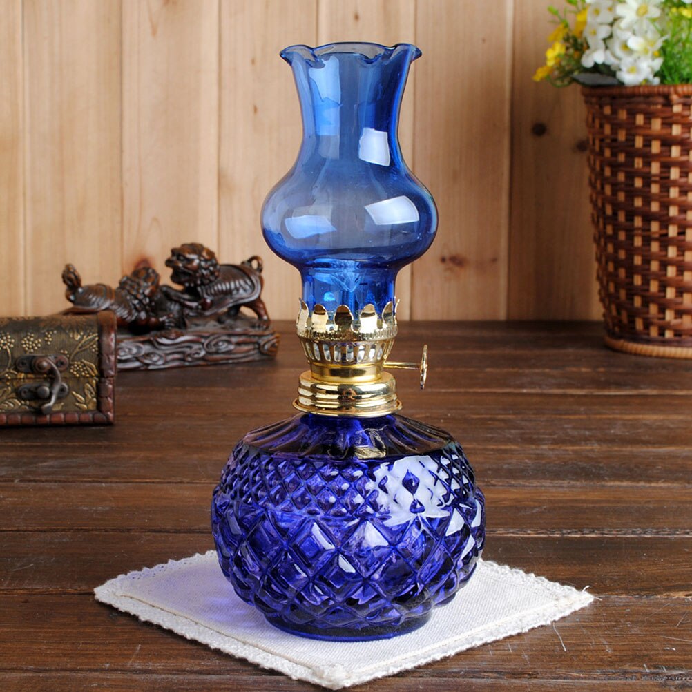 1 Set Kerosene Lamp Burner Wick Holder Replacement Wick for Retro Oil Lamp