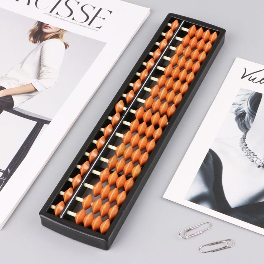 17 Cijfers Abacus Soroban Kralen Column Kid School Leermiddelen Tool Math Business Chinese Traditionele Abacus Educatief Speelgoed