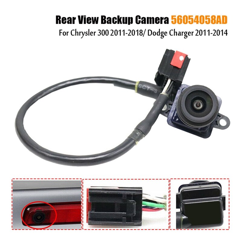for Chrysler 300 Dodge Charger Rear View Camera Reverse Backup Camera Park Assist Camera 56054058AH