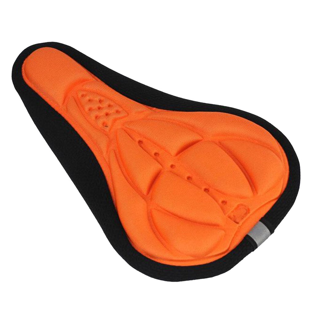 Bicycle Saddle Cushion Soft Thickened Fly Riding Cycling MTB Rode Bike Bicycle Parts Accessory 4 Colors