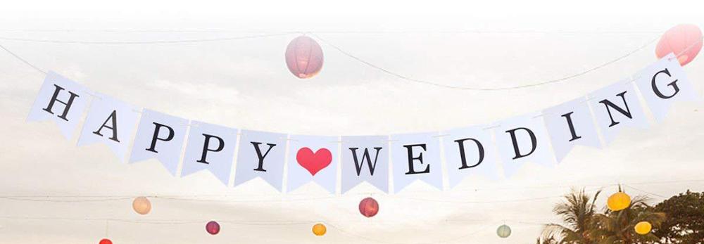 Net Getrouwd Mr Mrs Wedding Banner Garland Party Vlaggen Candy Bar Decoratie Event Levert Confetti Engagement Wedding Gooien: E