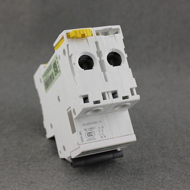 Schneider All Series MCB Circuit breaker Air switch DZ47 IC65N 2P 10A 16A 20A 25A 32A 40A 50A 63A