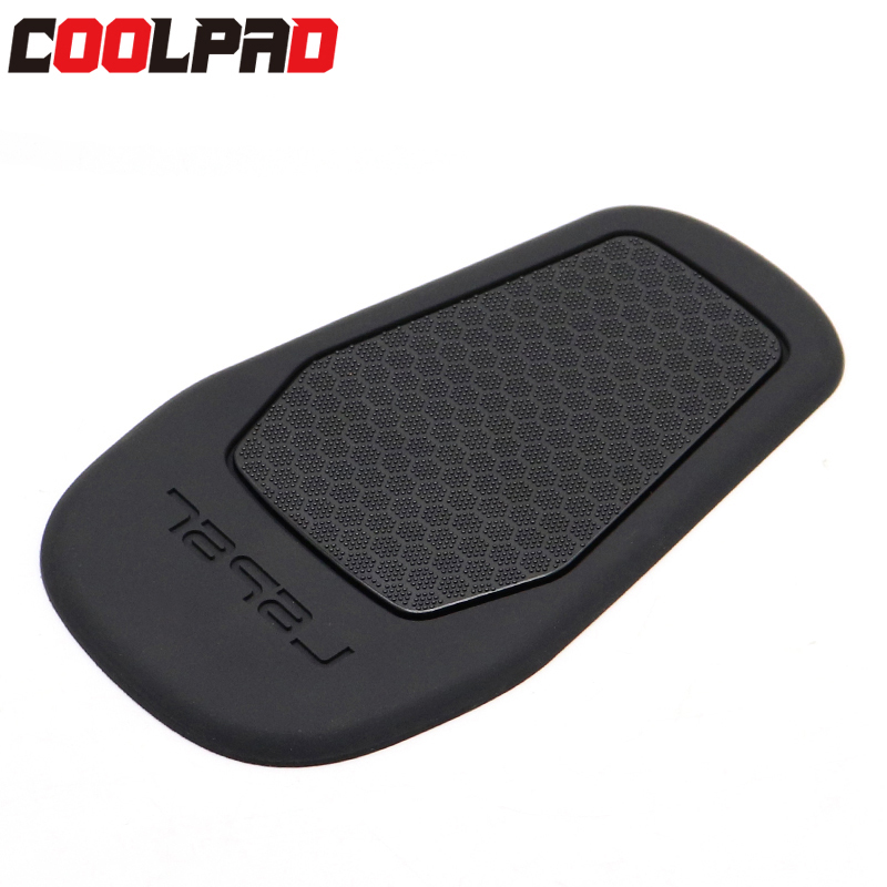 Motorcycle Accessories Fuel Tank Pad Sticker For Honda Rebel CM300 CM500 REBEL CM 500 CMX 300 CMX500 CMX300 Black Rubber Decals: Blue