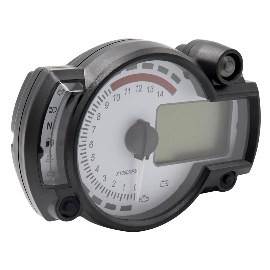 Cuentakilómetros Digital Universal 15000 RPM 299 KMH MPH, velocímetro, tacómetro para motocicleta