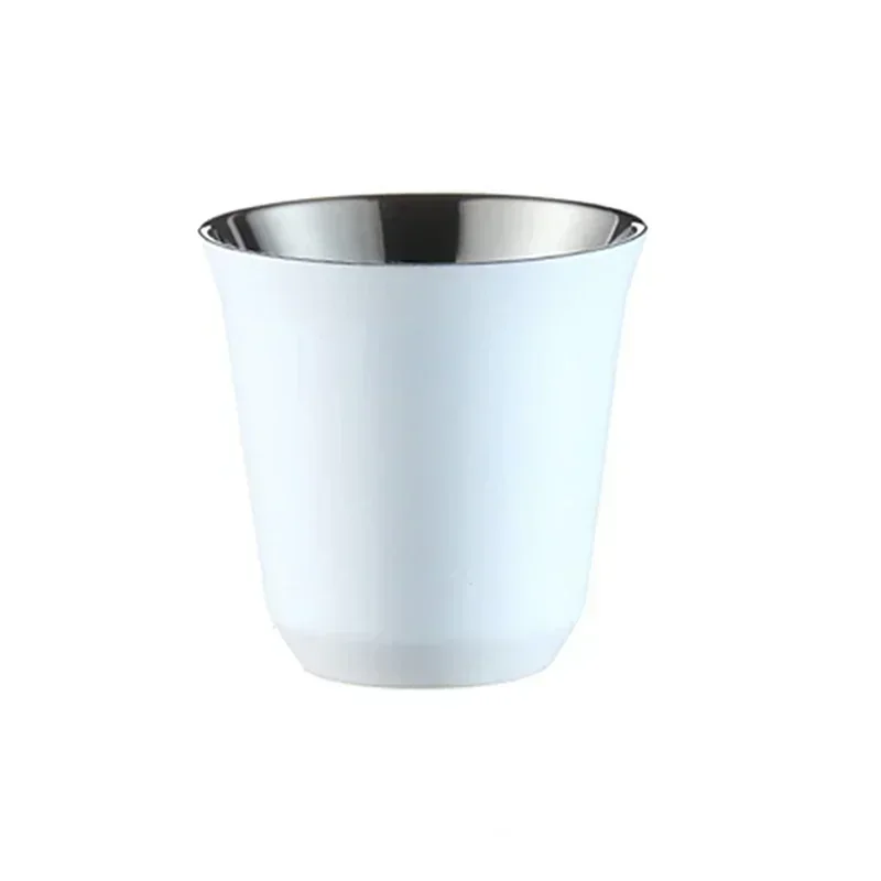 80/160/250 ml Outdoor Camping Espresso Becher Verdickt 304 Edelstahl Doppel Wand Isolierung Kaffee Tasse Tee tasse: Rot / >1L