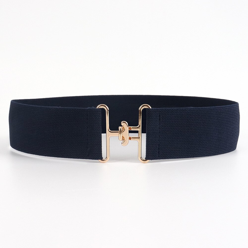 Female Strap Elastic Belt Belts for Women Suit Dress Accessories Belts Waist Tight Girl Sweater Wide Straps: blue