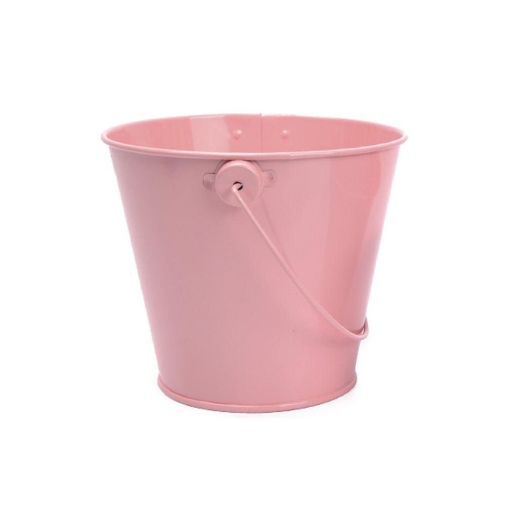 Small Plastic Bucket Tinplate Mini Keg Barrel Outdoor Garden Household Watering Flower Kitchen Bucket Bathroom Water G3D0