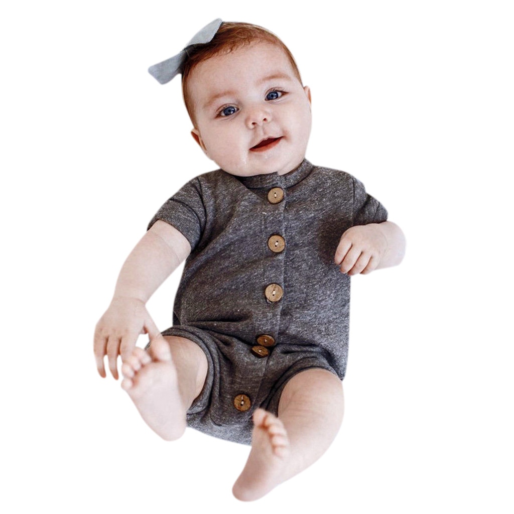 Vêtements pour -nés | Costumes décontractés pour bébés garçons et filles, en coton, tenues d'été