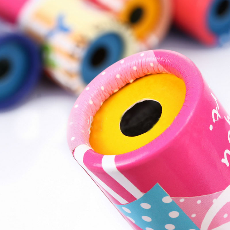 1pcs nostalgische Cartoon 3D Caleidoscoop Papieren Kaart Caleidoscoop Kleurrijke Wereld Speelgoed Interactief Speelgoed Kids SZ1401