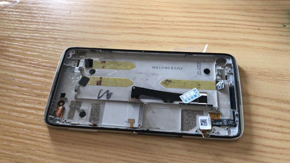 per Alcatel idolo 4 OT6055 Schermo Testato Al 5.2 ''Schermo LCD tocco schermo Digitizer assemblaggio con telaio 6055 P 6055 K