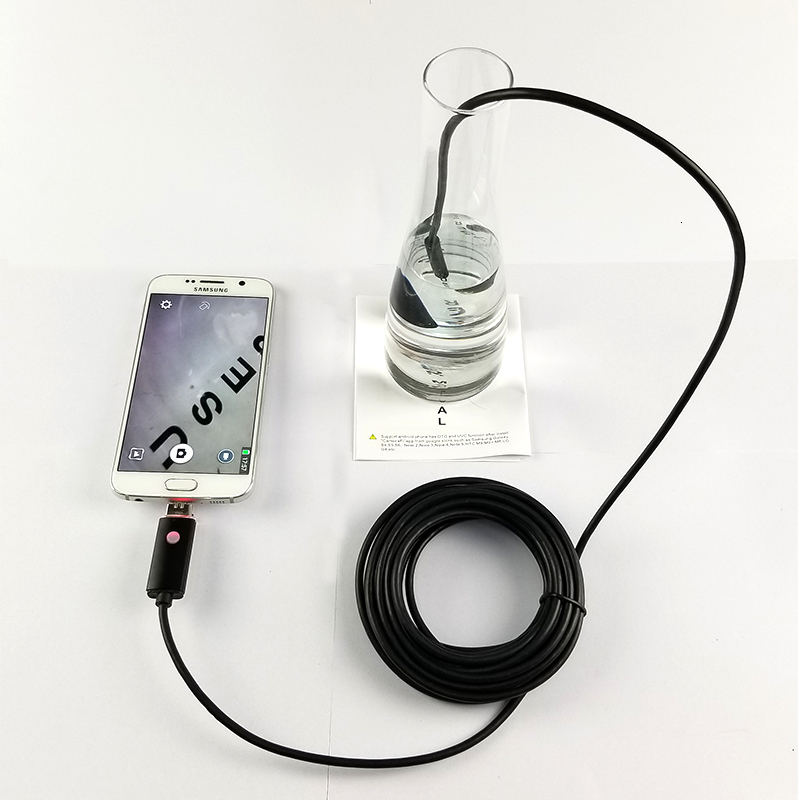 Microendoscopy 1M/2M/3.5M/5M/10M PC Android 7m Lens Arctic Mirror Waterproof Miniature OTG USB Endoscopic Camera