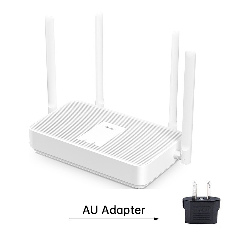 Xiaomi Redmi Router AX5 WiFi 6 1800 5-Core 256M Memory Mesh Home IoT 4 Signal Amplifier 2.4G 5GHz Both 2 Dual-Band OFDMA: add AU Adapter