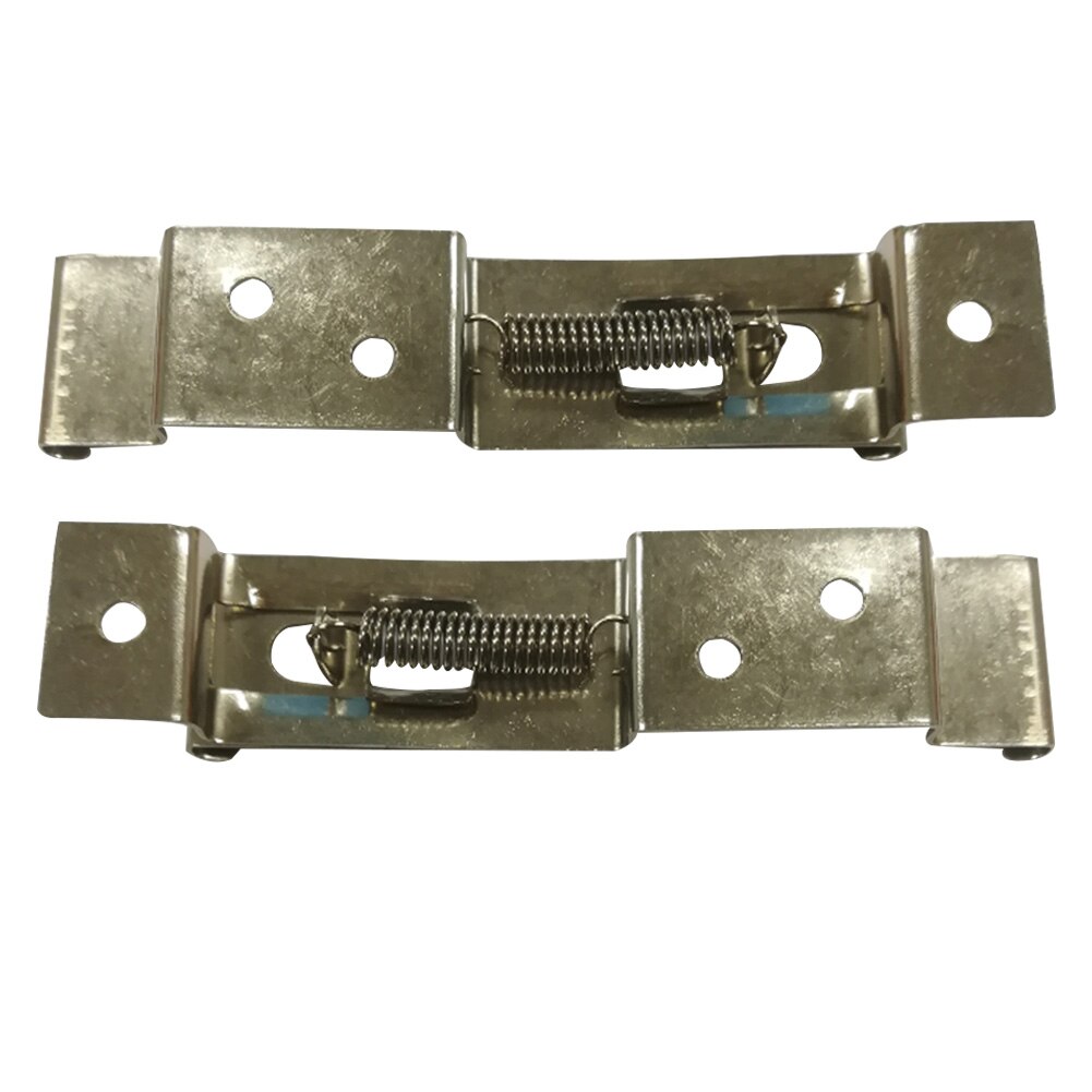 Auto Anhänger Rahmen Halfter Lizenz Fahrzeug Geladen Halterung Auto Edelstahl Frühling Lkw Anzahl Platte Clips Einfach Installieren