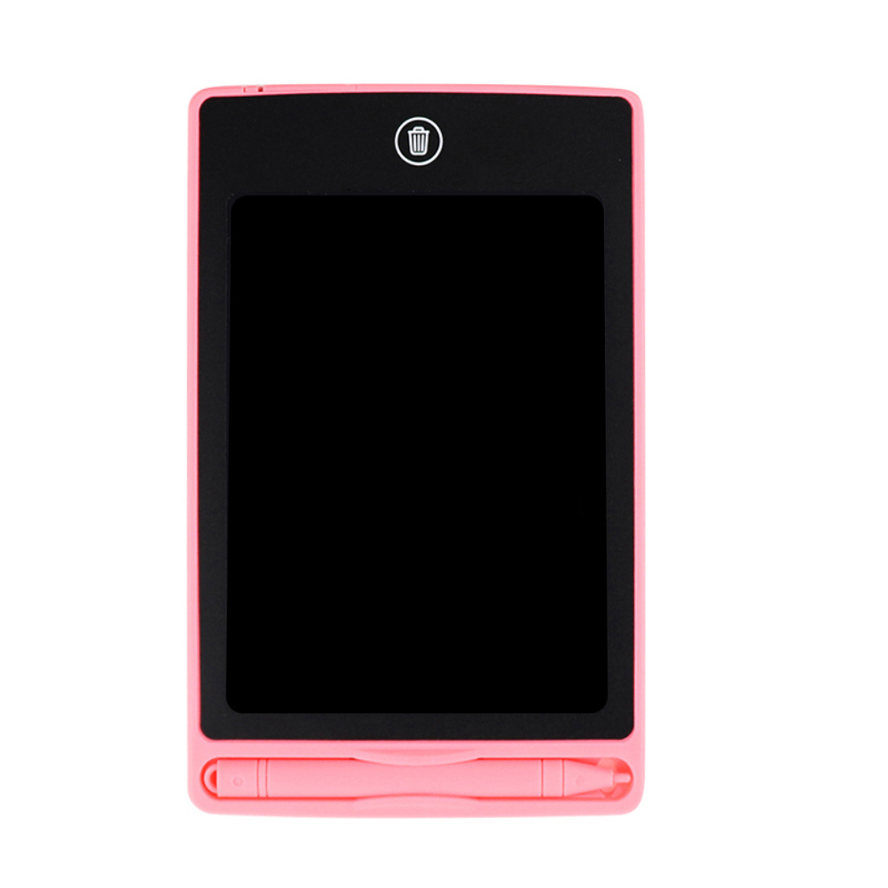 6.5 Inch Digital Epaper LCD Writing Tablet Wireless Touchpad Electric Kids Board Plate For Drawing Magic Trackpad Memo Pad: 6.5inch pink