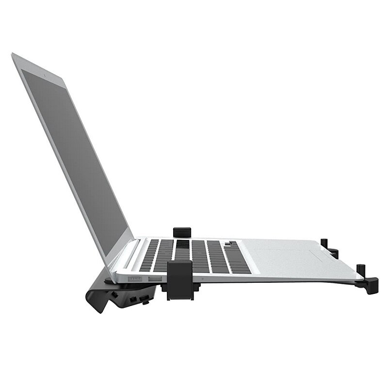 Universal stålbakke monitor armholder bakke partner med nb  f80 passer til 10 " -17 " laptop vesa skal understøtte 75*75mm hul